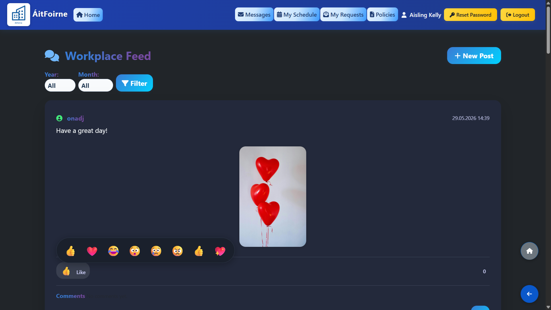 Reading and Engaging with Posts