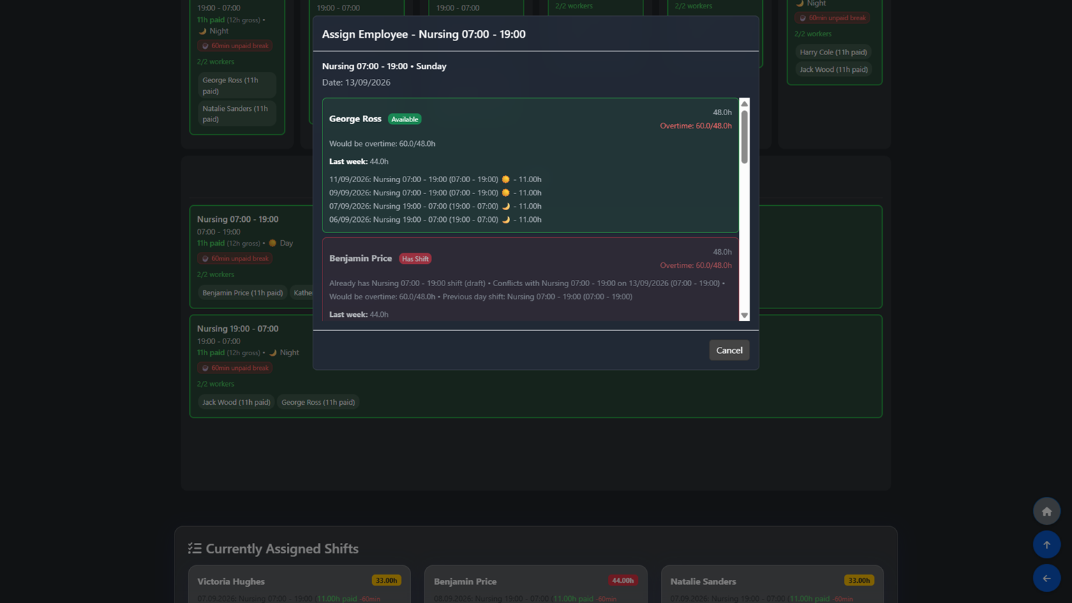 Availability‑Aware Assignment