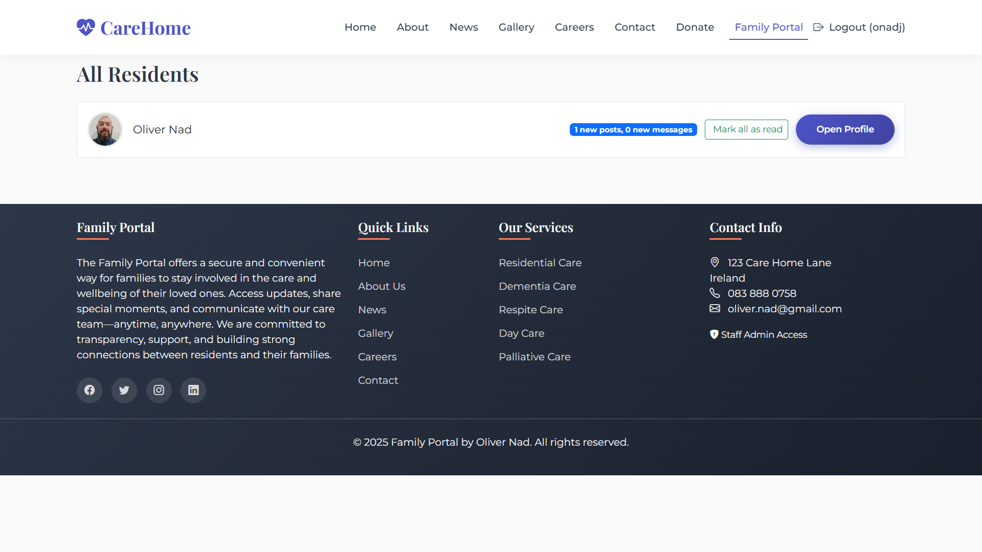 Staff Inbox & New Alerts