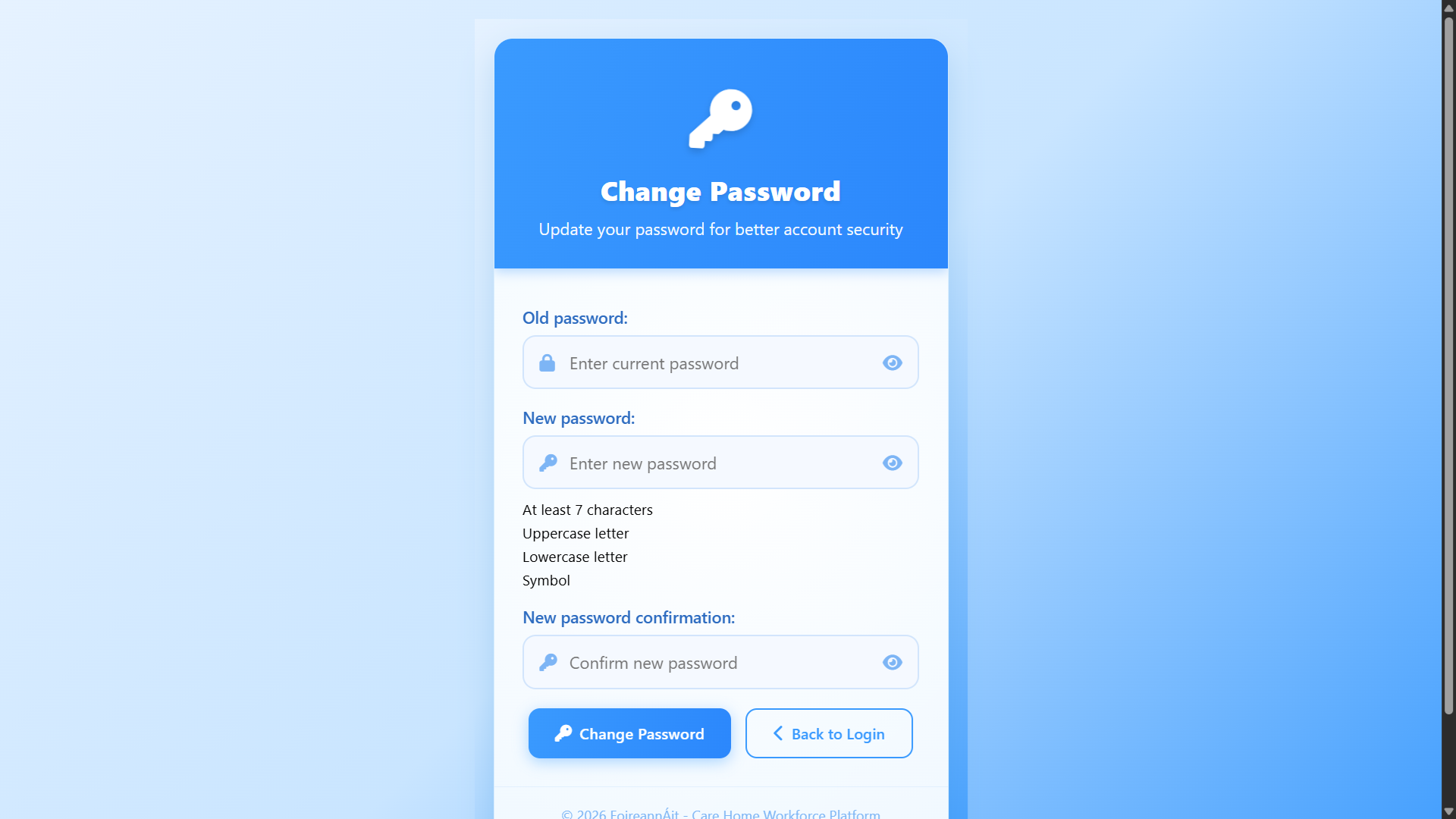 Self‑Service Accounts with Admin Control